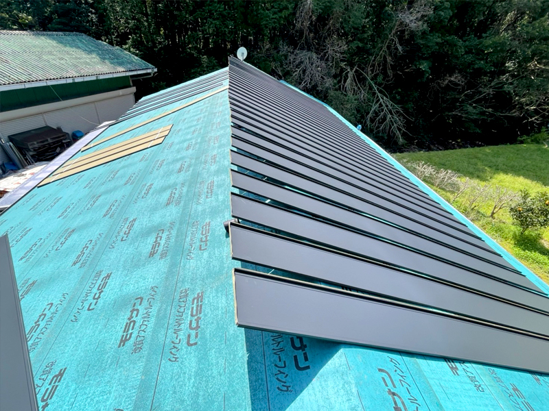 屋根の葺き替え